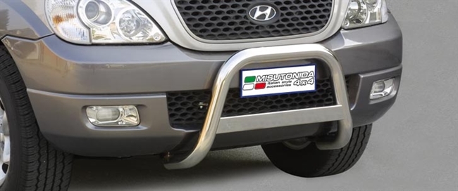 A-bar City  - Blank i rustfri stål til Hyundai Terracan årg. 03>