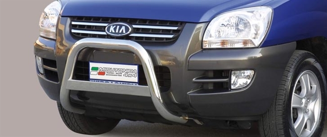 A-bar City - Blank i rustfri stål til Kia Sportage årg. 99-04