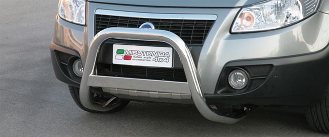 A-bar City - Blank i rustfri stål til Fiat Sedici årg. 06+