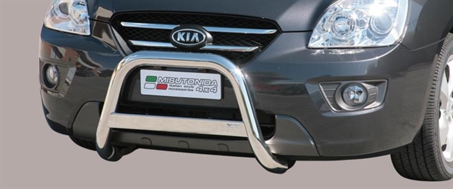 A-bar City  - Blank i rustfri stål til Kia Carens årg. 08+