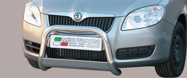 A-bar City - Blank i rustfri stål til Skoda Roomster årg. 07+