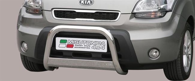 A-bar City - Blank i rustfri stål til Kia Soul årg. 09-13