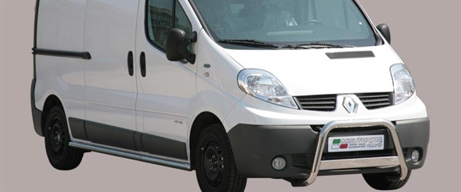 A-bar City - Blank i rustfri stål til Renault Trafic årg. 07-13