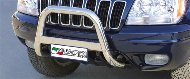 A-bar City - Blank i rustfri stål til Jeep Grand Cherokee årg. 99-05