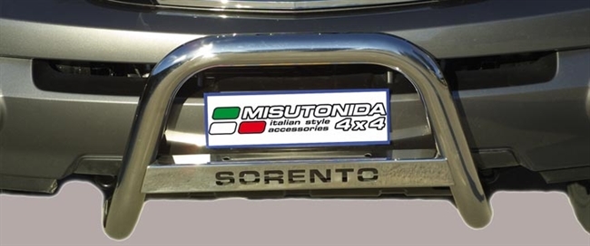 A-bar City i rustfri stål med logo - Blank til Kia Sorento årg. 02-06