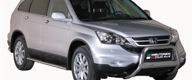 A-bar City i rustfri stål med logo - Blank til Honda CR-V årg. 10-12