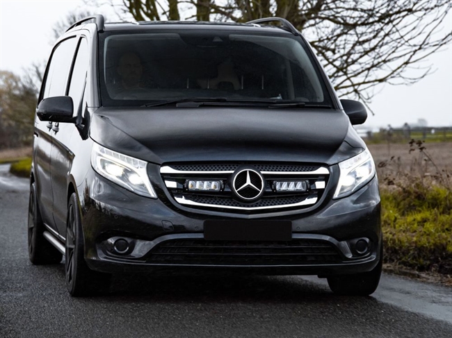 Led lygter fra Lazer til indbygning - Standard Triple R 750 til Mercedes VITO Årgang 2014-2020