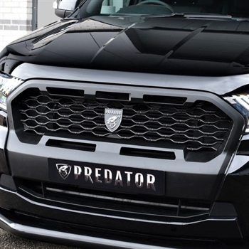 Frontgitter - Grill facelift i Blank sort fra Predator til Ford Ranger Wildtrak Årgang 2019-2022