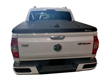 Ladtop Aeroklas Speed hard cover i Sort (grynet overflade) til Maxus T90 Double Cab Årgang 2022+