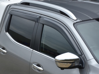 Vindafviser/Wind deflectors Nissan Navara NP300 årg. 2016+