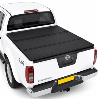 Soft Cover Tri-Fold fra Trux til Nissan Navara D40 Double Cab årg. 2005-2015(Uden ladder rack)