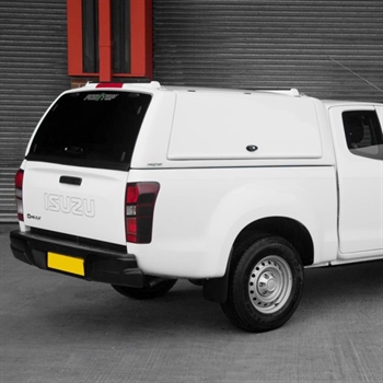 Hardtop Gullwing med bagrude fra ProTop - Lakeret i bilens originalfarve til Nissan Navara NP300 King Cab Årgang 2012-2022