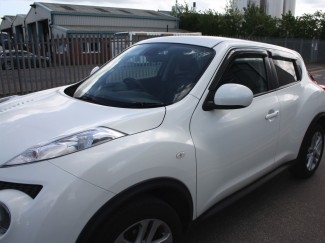 Vindafviser/Wind deflectors sæt Nissan Juke årg. 10-20