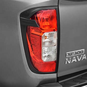 Baglygte covers - Matsorte fra Trux til Nissan Navara NP300 Årgang 2016+