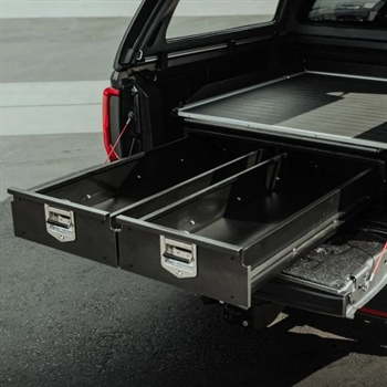 Ladskuffe (Sliding tray) fra ProTop med ladskuffer til Toyota Hilux D/C Årgang 2016+