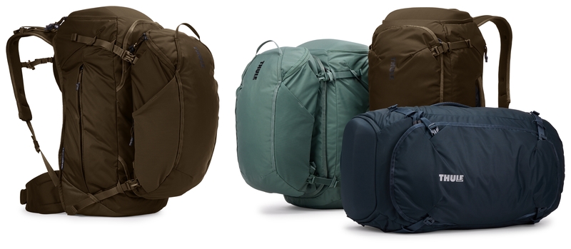 Thule Landmark rygsæk 60 L mørk khaki