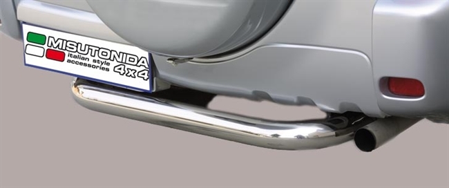 Beskyttelsesbar til bagkofanger - Fås i sort og blank til Toyota Rav4 5 dørs årg. 00-03