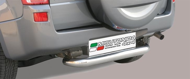 Beskyttelsesbar til bagkofanger - Blank til Suzuki Grand Vitara 5 dørs årg. 05-08