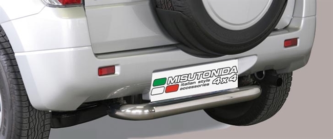 Beskyttelsesbar til bagkofanger - Blank til Suzuki Grand Vitara 3 dørs årg. 05-12