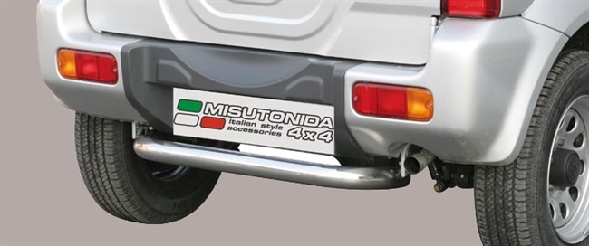 Beskyttelsesbar til bagkofanger - Blank til Suzuki Jimny årg. 06-12