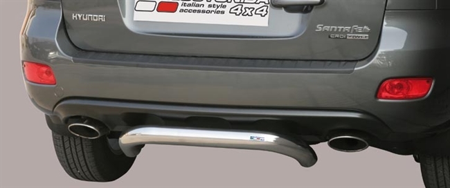 Beskyttelsesbar til bagkofanger - Blank Hyundai Santa Fe årg. 06-10