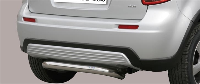 Beskyttelsesbar til bagkofanger - Blank til Suzuki SX4 årg. 06-09