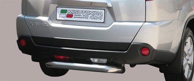 Beskyttelsesbar til bagkofanger - Blank til Nissan X-Trail årg. 07-10