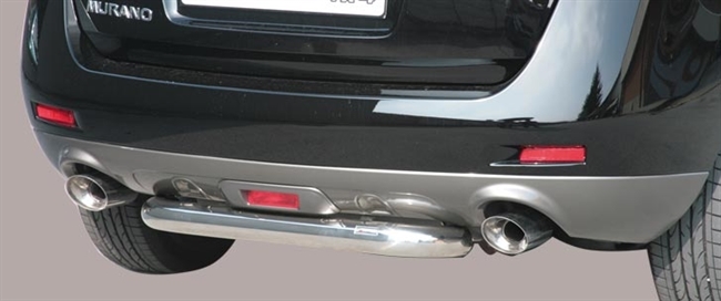 Beskyttelsesbar til bagkofanger - Blank til Nissan Murano årg. 08+
