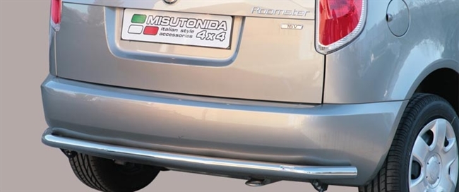 Beskyttelsesbar til bagkofanger - Blank til Skoda Roomster årg. 07+