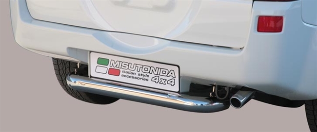 Beskyttelsesbar til bagkofanger - Blank til Suzuki Grand Vitara 5 dørs årg. 09+