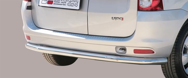 Beskyttelsesbar til bagkofanger - Fås i sort og blank til Dacia Logan MCV