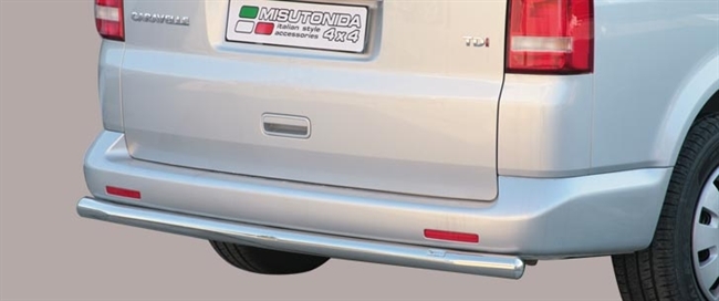 Beskyttelsesbar til bagkofanger - Blank til VW T5 årg. 10+