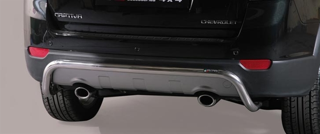 Beskyttelsesbar til bagkofanger - Blank Chevrolet Captiva årg. 11>