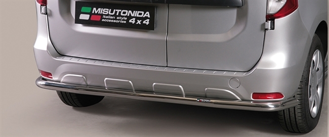 Beskyttelsesbar til bagkofanger - Blank til Dacia Dokker Årgang 2012+