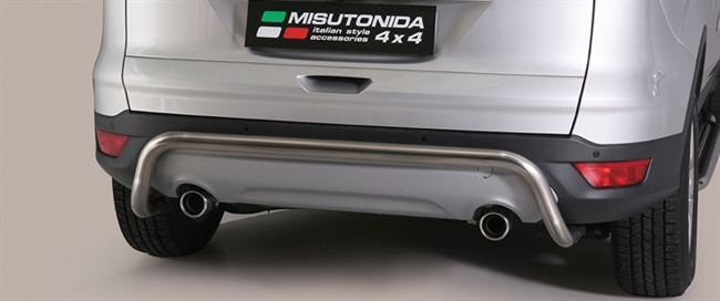 Beskyttelsesbar til bagkofanger - Blank til Ford Kuga årg. 13-