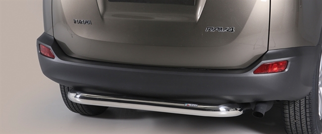 Beskyttelsesbar til bagkofanger - Blank til Toyota Rav4 årg. 12-15