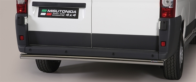 Beskyttelsesbar til bagkofanger - Blank til Peugeot Boxer årg. 06>