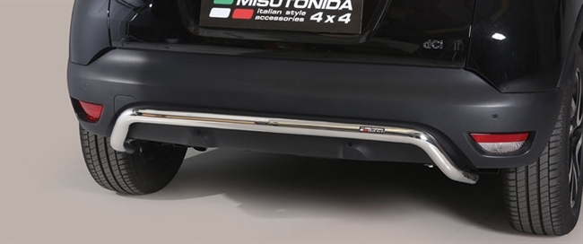 Beskyttelsesbar til bagkofanger - Blank til Renault Captur årg. 13+