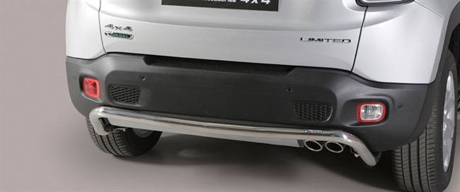 Beskyttelsesbar til bagkofanger - Blank Jeep Renegade årg. 14-17