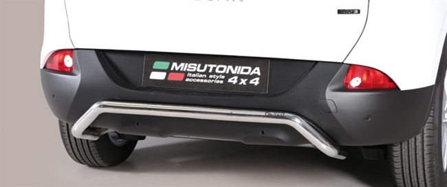 Beskyttelsesbar til bagkofanger - Blank til Renault Kadjar årg. 15+