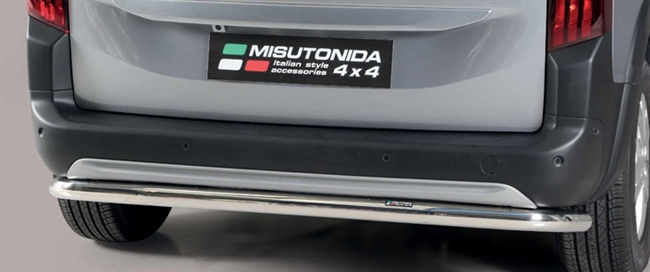 Beskyttelsesbar til bagkofanger - Blank til Peugeot Rifter årg. 18+