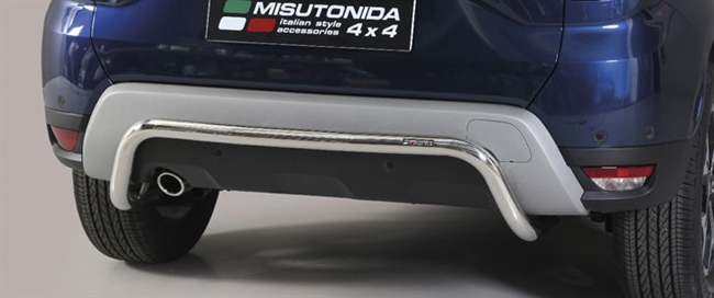 Beskyttelsesbar til bagkofanger - Blank til Dacia Duster årg. 18-23