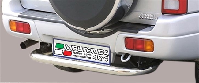 Beskyttelsesbar til bagkofanger - Blank til Suzuki Grand Vitara Xl7 & 5 dørs årg. 98-05