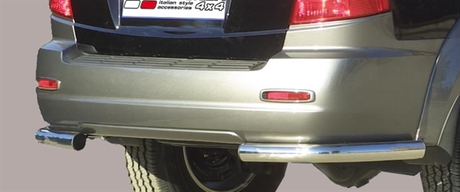 Beskyttelsesbar - Hjørne i rustfri stål - Blank til Kia Sorento årg- 02-06