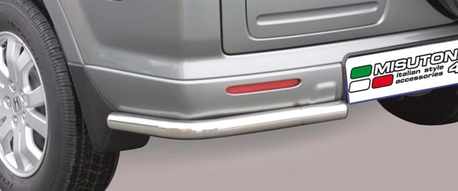 Beskyttelsesbar - Hjørne i rustfri stål - Fås i sort og blank  til Honda CR-V årg. 05-06