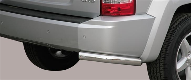 Beskyttelsesbar - Hjørne i rustfri stål - Blank til Jeep Cherokee årg. 2008-2013