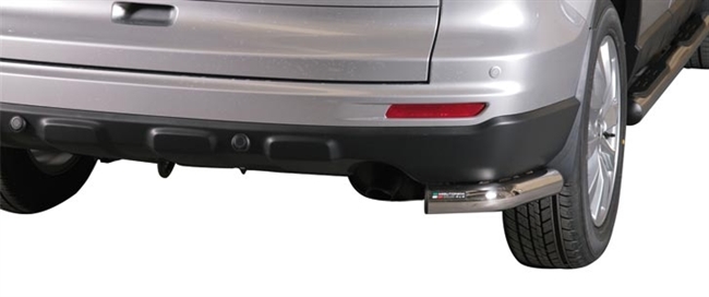 Beskyttelsesbar - Hjørne i rustfri stål - Fås i sort og blank til Honda CR-V årg. 10-12