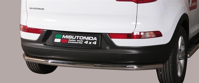 Beskyttelsesbar til bagkofanger (full size) - Fås i blank eller sort til Kia Sportage årg. 10-15