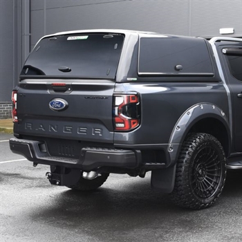 Hardtop fra ProTop Gullwing med pop-up vinduer og glas i bagklapsvindue til Ford Ranger D/C Årgang 2023+
