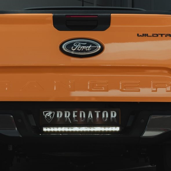 Nummerplade ledlys fra Predator  - Bag til Ford Ranger Årgang 2019+